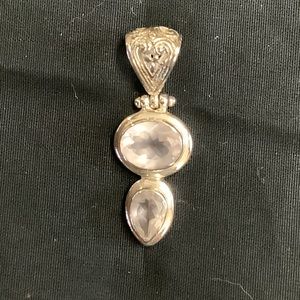 New rose quarts pendant